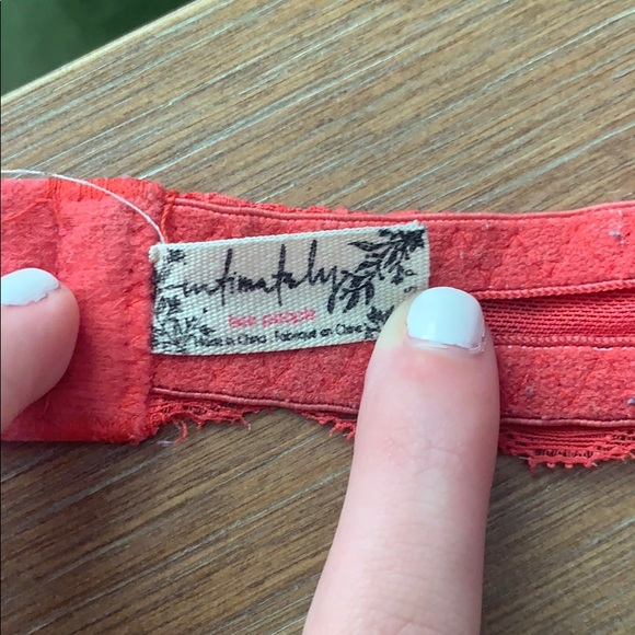 red bralette - Picture 3 of 3